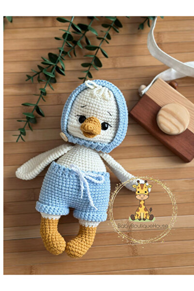 BABYBOUTİQUEHOUSE Amigurumi sevimli ördek