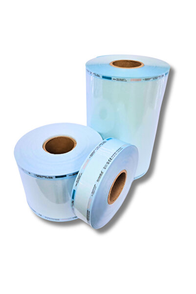 4A Medical Sterilizasyon Rulosu Otoklav Poşeti 25 cm X 200 m