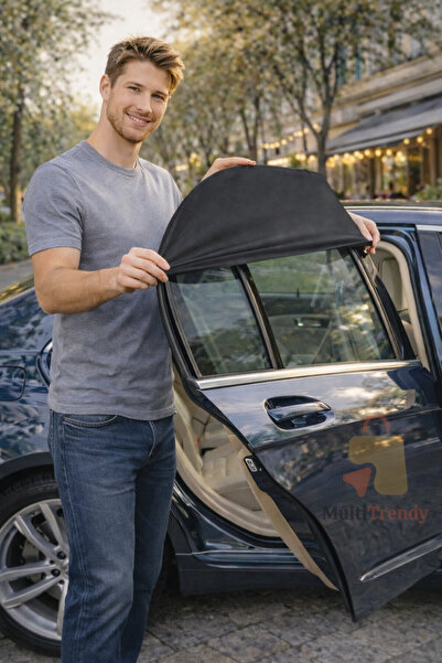 HASBY 1 τεμάχιο Αυτόματη κουρτίνα σκίασης αυτοκινήτου Κουρτίνα πλαϊνού παραθύ...