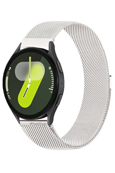 MMP SHOP Samsung Galaxy Watch 6 / 4 / 5 / 7 / Fe 40/42/44/46mm Uyumlu 20mm A ...
