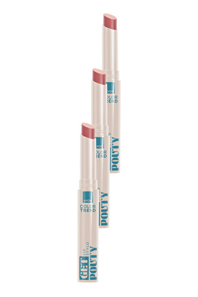 AVON Ultra Beauty Ruj Stylo Pink Peach Üçlü Set