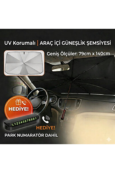 point marketing 79x140 εκ. Αντηλιακό σκίαστρο αυτοκινήτου, συμβατό με όλα τα ...