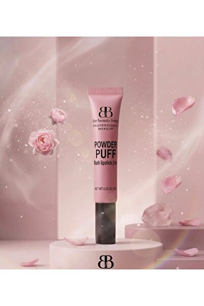 The Beauty Band Powder Puff Çok Amaçlı Likit Allık & Ruj - Soft Pink
