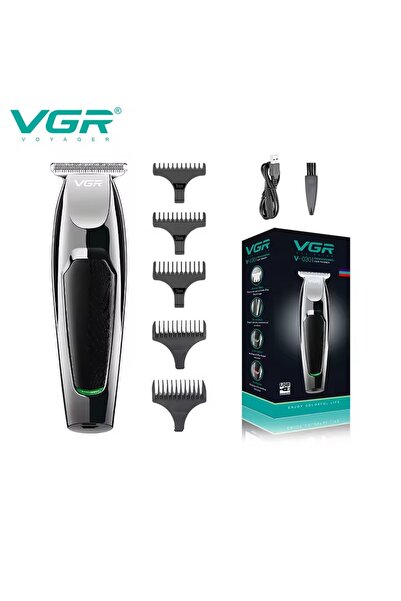 Generic ماكينة تشذيب الشعر الاحترافية VGR، ماكينة قص الشعر الكهربائية اللاسلك...