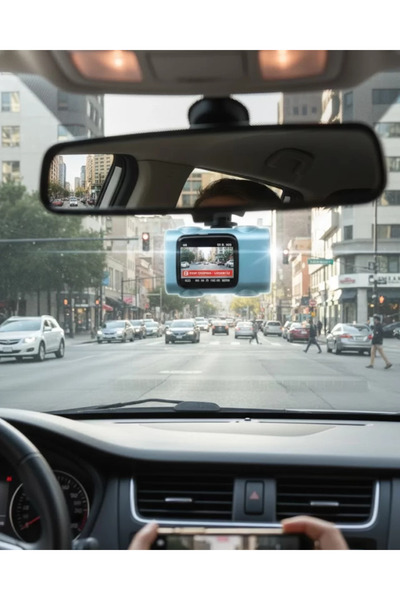 Kanonik Education كاميرا صغيرة داخل السيارة تسجل بشكل مستمر بزاوية واسعة