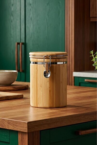 Bambum حاوية تخزين سانتي صغيرة