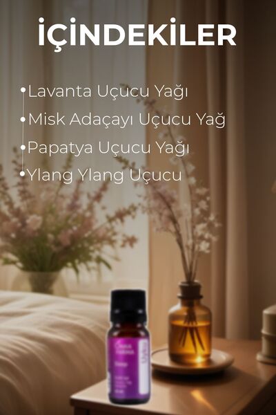 OnkaFarma Onka Farma Uyku Uçucu Yağ Karışımı - %100 Saf Ve Doğal Uçucu Yağ - 10 ml
