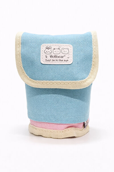 Ecrou Organizator de birou extensibil, cutie pentru pixuri, albastru