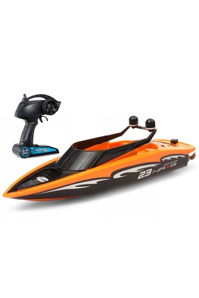 iUni Barcă cu telecomandă iUni RC Racing Boat impermeabilă, frecvență 2.4G, p...