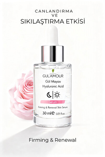 GÜLAMOUR Gül Mayası + Hyaluronic Acid Yenileyici Ve Sıkılaştırıcı Serum