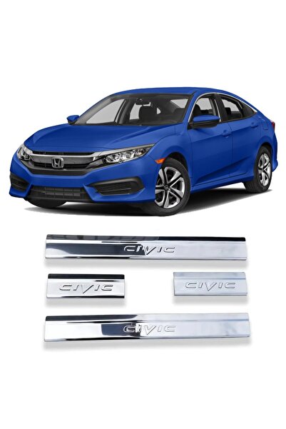 Niken Honda Civic FC5 Kapı Eşiği Kromu Nikelajı