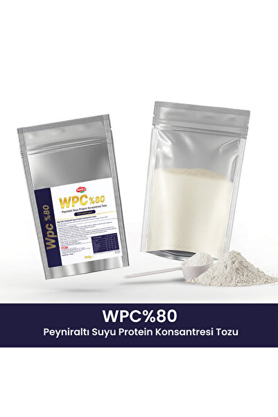 MİLKPRO WPC %80 (Peyniraltı Suyu Protein Konsantresi Tozu) 500gr