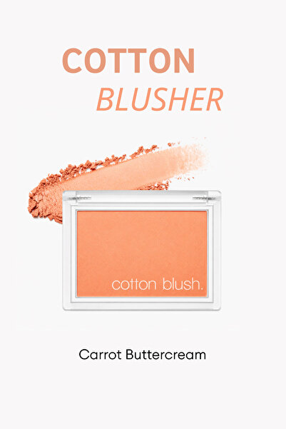 Missha Yumuşak Dokulu Kolay Sürülebilen Allık Allık Cotton Blusher (Carrot Bu...