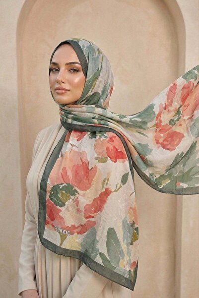 Sultan Eşarp Σάλι από μπαμπού με σχέδιο Sultan - Mystery Model - DK02-10