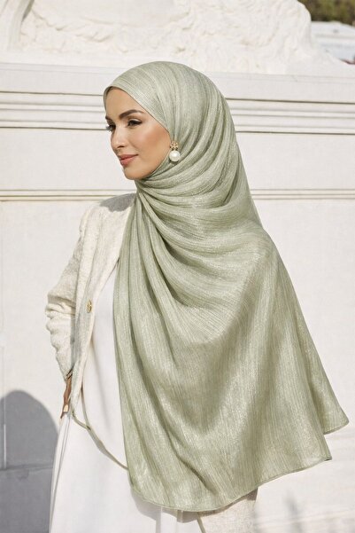 Olcay Yoryo Μεταξωτό Σάλι για Βραδινό Φόρεμα ΑΝΟΙΧΤΟ ΠΡΑΣΙΝΟ 103