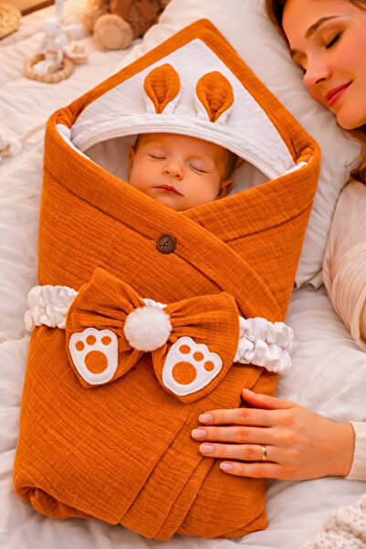 Tomuycuk 4 Layer Muslin Tile Baby Blanket 100% Cotton Natural Organic Sleepin...