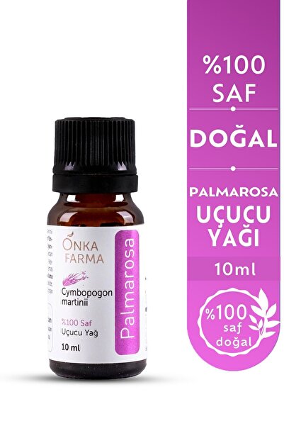 OnkaFarma Onka Farma %100 Saf Palmarosa Uçucu Yağı - 10 ml