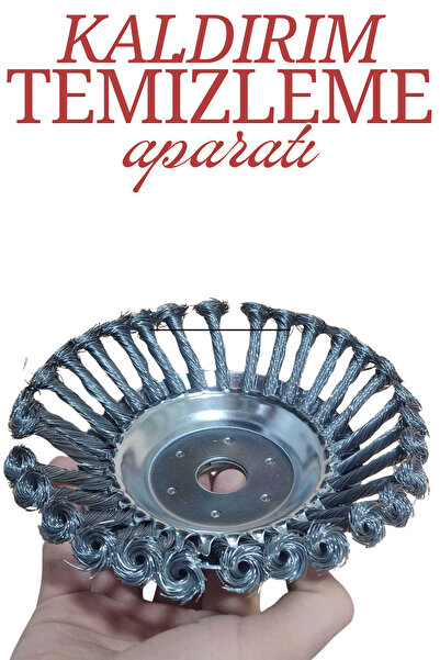 KAYRA LEATHER CRAFT 8" İnç Motorlu Tırpan Kaldırım Temizleme Aparatı Taş Duva...