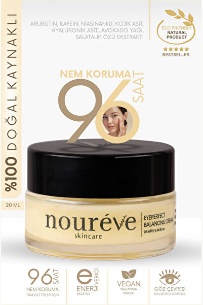 noureve Göz Çevresi Kremi Kırışıklık, Şişlik, Koyu Halka Ve Leke Karşıtı Arbu...