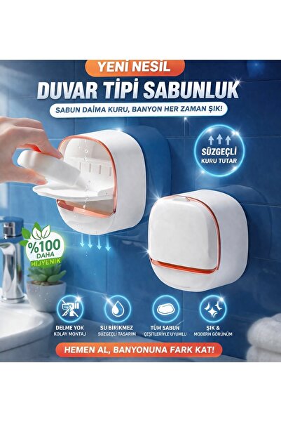 Özasya AVM Duvara Monte Edilebilen Deliksiz Kapaklı Lüks Çok Fonksiyonlu Sabu...