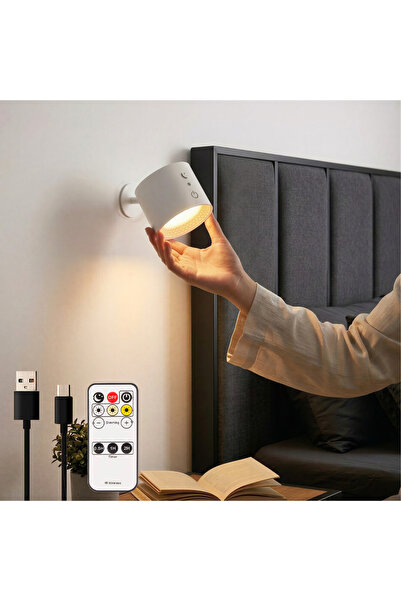 ummo Φωτιστικό τοίχου LED, UMMO ® επαναφορτιζόμενο, Μαγνητικό, 360 ° ρυθμιζόμ...