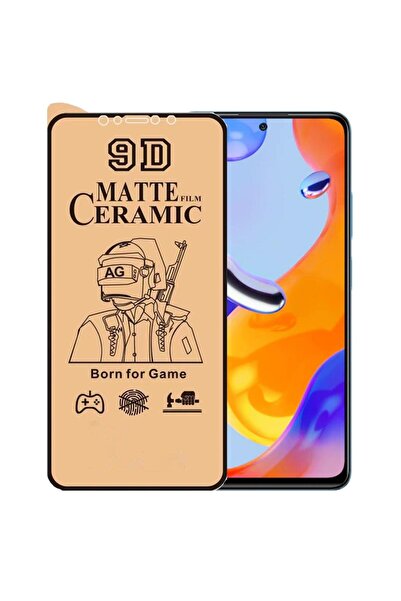 bzontech Xiaomi Redmi Note 11 Pro Ekran Koruyucu 9D Mat Seramik Nano Kırılmaz...