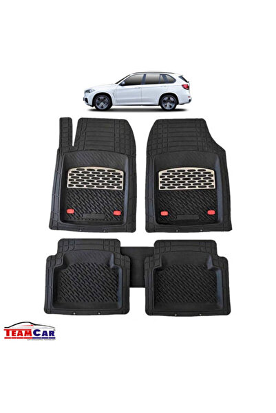 TEAMCAR Covorașe auto compatibile BMW X5 F15 SUV 2013-2018 |   Argint