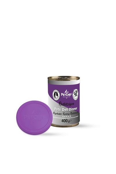 Pet Chef Redüksiyon Sebzeli Hindi Ratatouille Tarif (6x400gr)