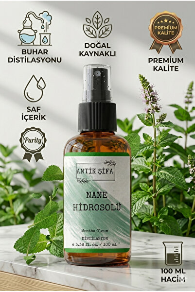Antik Şifa Saf Nane Hidrosolü 100 Ml - (nane Suyu)