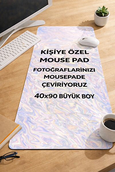 Charmbi Kişiye Özel 40x90 Mause Pad Fotoğrafını Gönder Biz Baskıya Dönüştürel...
