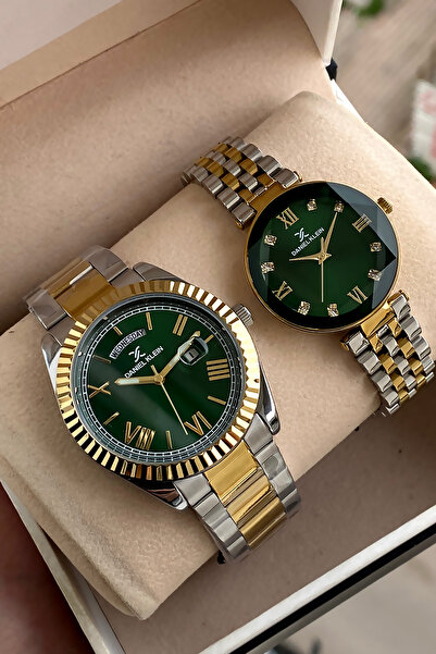 Daniel Klein %100 Orijinal Lüks Çelik Su Geçirmez 2 Yıl Garantili Sevgili Çif...