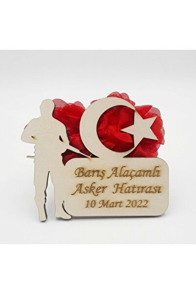 GÜVEN Türk Askeri Bayrağı Ay Yıldız Hatıra Kahraman Magnet Hediyelik 24 ADET