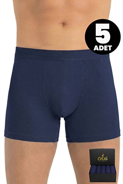 Öts Premium Ανδρικά Μπόξερ Modal 5 τεμαχίων - Με Κουτί Δώρου, Υπεραπαλό Μαλακ...