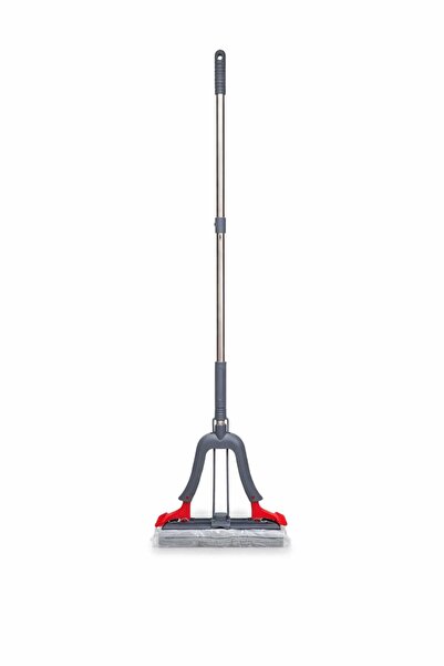 meteshopping Kelebek Sıkma Mekanizmalı Mikrofiber Mop Sünger Sıkmalı Mop
