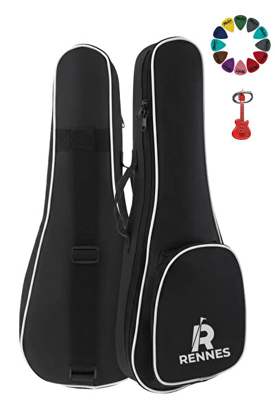 rennes Θήκη για ούκουλέλε σοπράνο UCS-21, Μαλακή θήκη μεταφοράς
