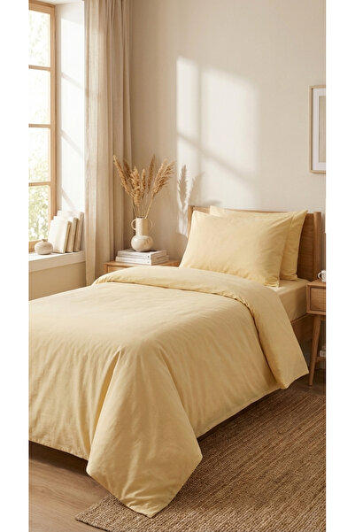 kesenegore Σετ Μονό Παπλωματοθήκη από Βαμβακερό Ύφασμα με Ελαστικά Σεντόνια 3...