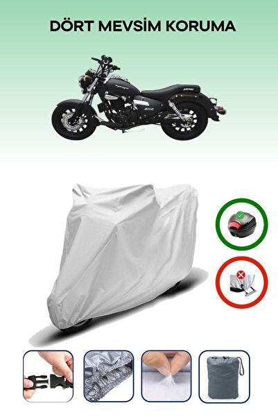 Breen Kuba Superlight 200 GRAY MOTORCYCLE BRAND REAR BAG COMPATIBLE