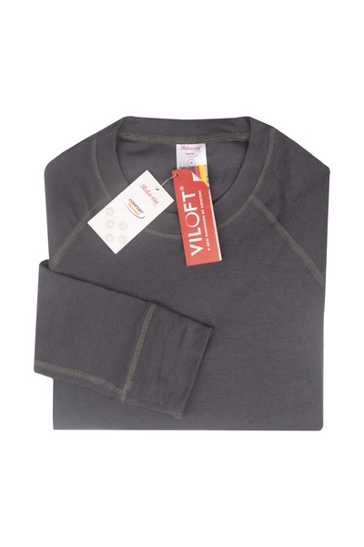 İŞMONT Unisex γκρι μακρυμάνικο θερμικό εσώρουχο Μαλακό, ζεστό, ελαφρύ και καθ...