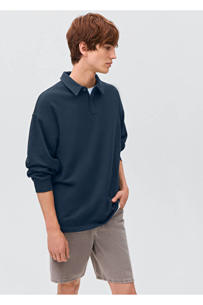 Mango Teen Polo yaka sweatshirt