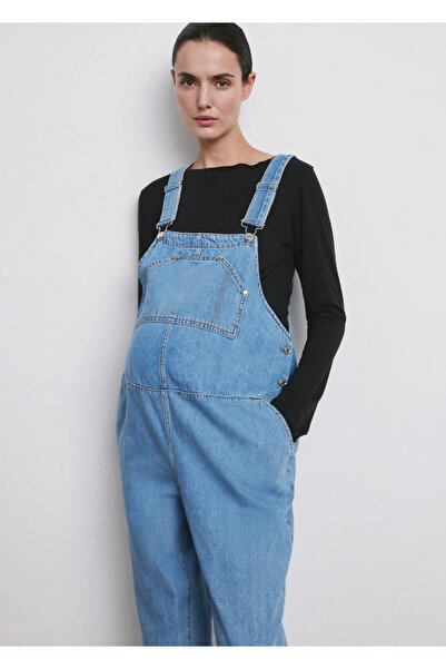 MANGO Woman Denim hamile tulumu