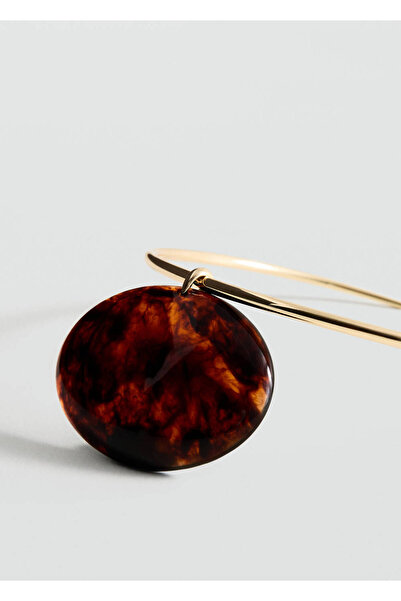 MANGO Woman Yuvarlak boncuklu choker kolye