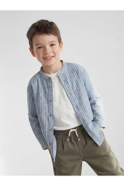 LC Waikiki I Hakim Roba Yaka Striped Boy's Shirt from the Freezen Store