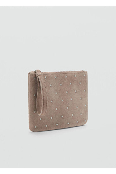Mango Teen Zımba detaylı clutch çanta