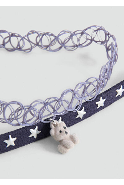 MANGO Kids 2'li choker kolye seti