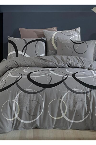 NazeninHome Σετ Παπλωματοθήκη Ranforce 100% Βαμβακερό Διπλό Παπλωματοθήκη Wav...