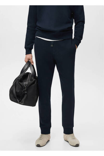 MANGO Man Beli lastikli jogger pantolon