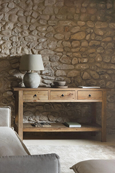 Delfino Masif Ahşap Dresuar