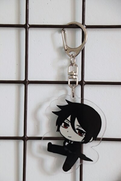 Akumastik Black Butler Sebastian Michaelis Anahtarlık - Çanta Süsü Anime Anah...