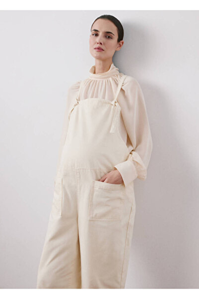 MANGO Woman Denim hamile tulumu