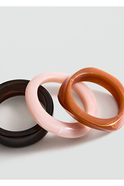 MANGO Woman 3'lü kombine bilezik seti